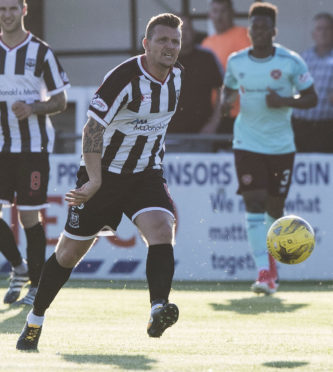 Jon Paul McGovern in action for Elgin.