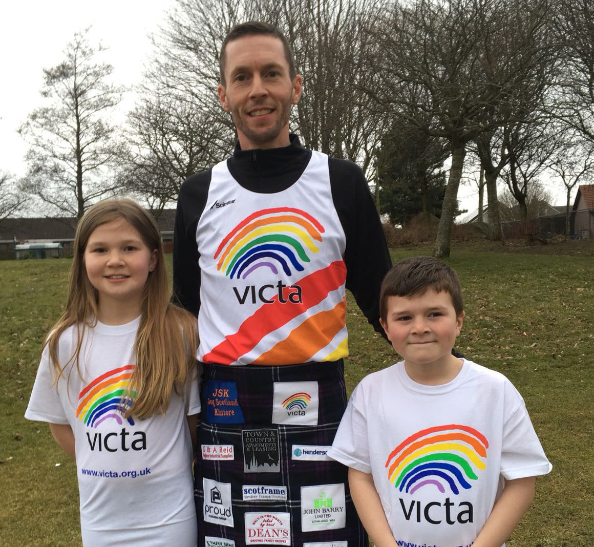 Martin Reid - who is running the London Marathon

Martin Reid
Age - 39
Live in Inverurie
Married to my wife Kelly 39 who is making the trip down to London to support me.
2 Children - Ellie 10 and Darach aged 7