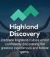 The Highland Discovery app was put together with work by primary and secondary school children as well as students of Napier University.
