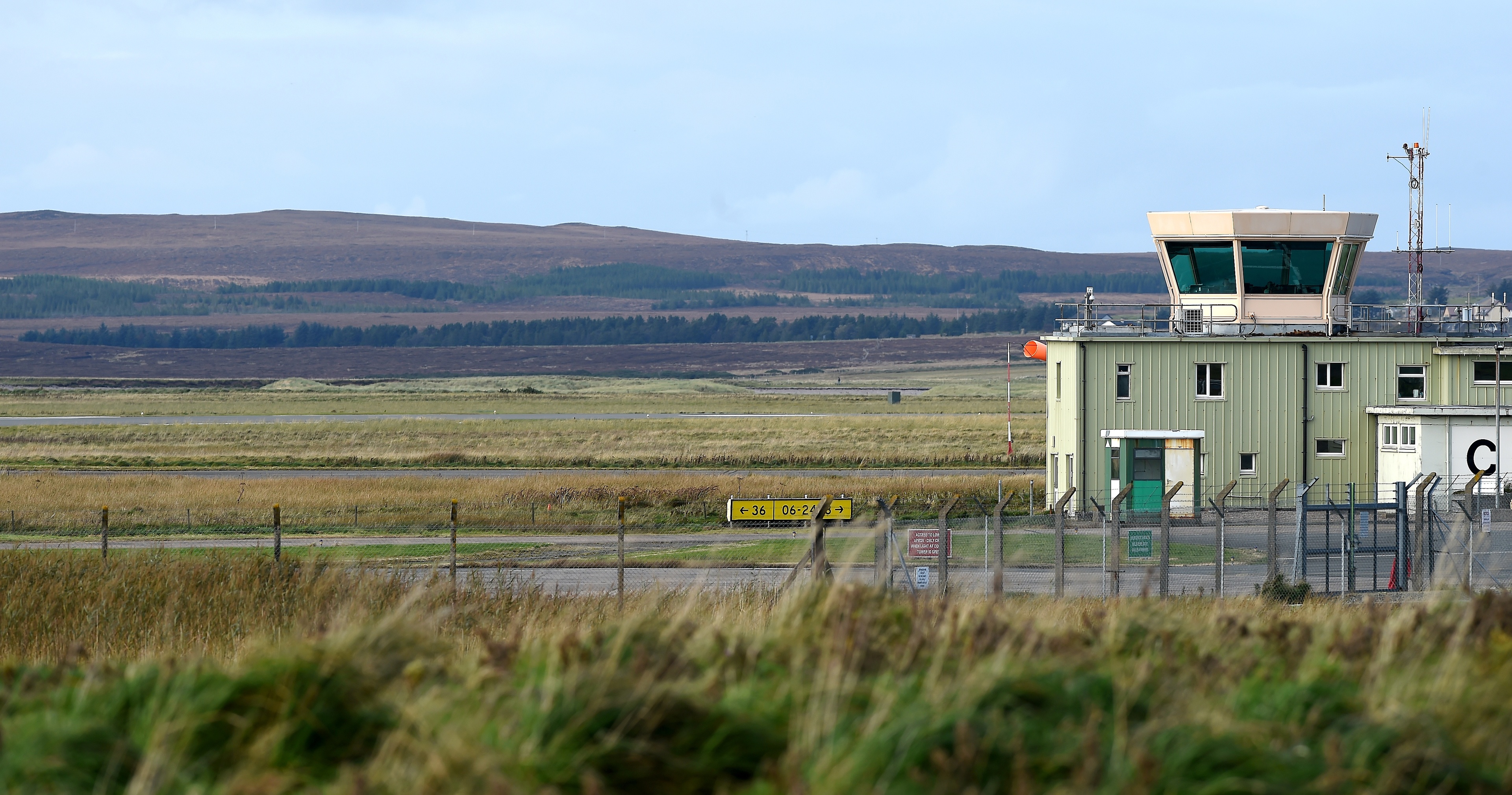 Stornoway Airport, Stornoway, Isle of Lewis.