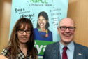 Kevin Stewart, MSP, paid a visit to the Childline base in Aberdeen earlier this year.