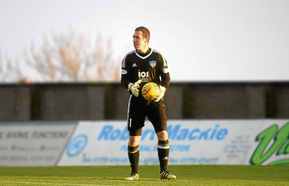 Peterhead's Greg Fleming.