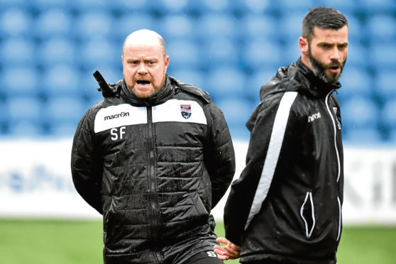 Ross County co-managers Stuart Kettlewell (right) and Steven Ferguson