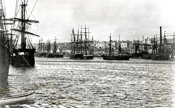 Aberdeen Harbour 1890