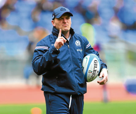 Gregor Townsend, head coach of Scotland.