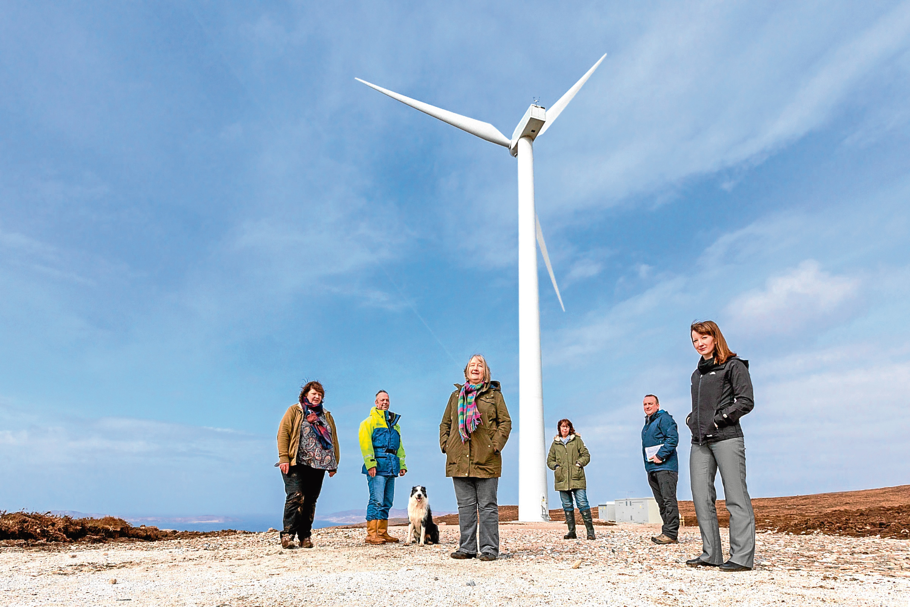 Coigach Community CIC (community interest company) raised £1.75 million for its wind turbine project.