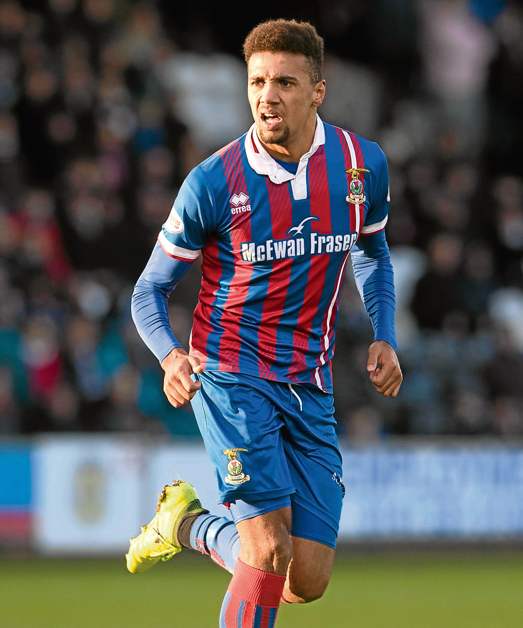 Nathan Austin levelled the scores for Caley Thistle.
