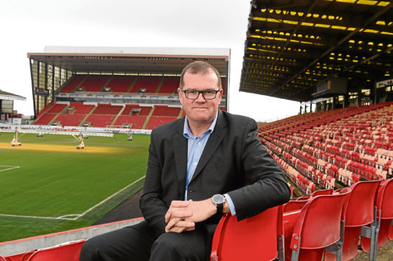 New Aberdeen FC commercial director Rob Wickes.

Picture by KENNY ELRICK     29/03/2018