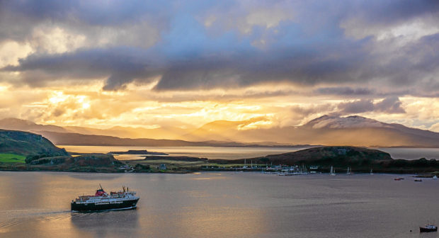 View over Oban Bay. Picture by Kieran J Duncan.