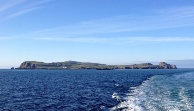 The remote island community of Fair Isle.