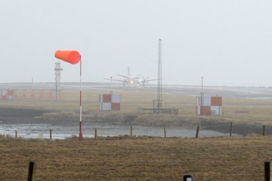 Sumburgh Airport, Shetland.