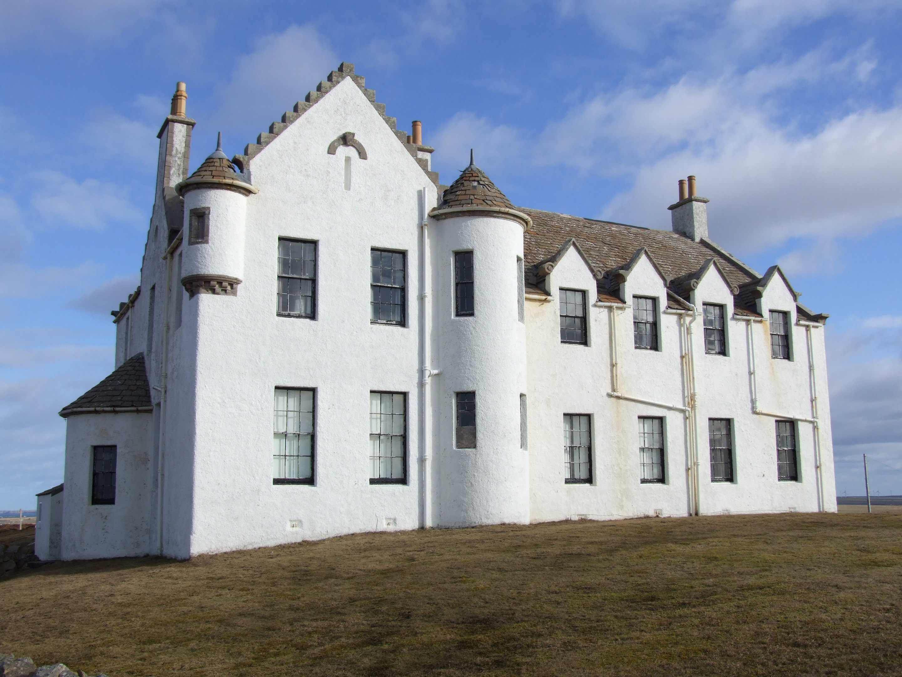 The Dunnet Estate, near Thurso, which is up for auction.