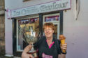 Sheila Gray of Fochabers Ice Cream Parlour