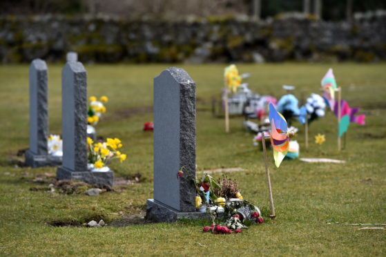 Improvements are to be carried out to the small babies section at Hazlehead Cemetery after safety concerns have been raised over memorabilia being placed and permanently left on the grass area and near the grass edge.

Picture by Kenny Elrick.