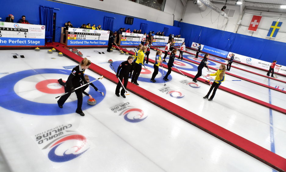 The World Junior Curling Championships 2018 at Curl Aberdeen.