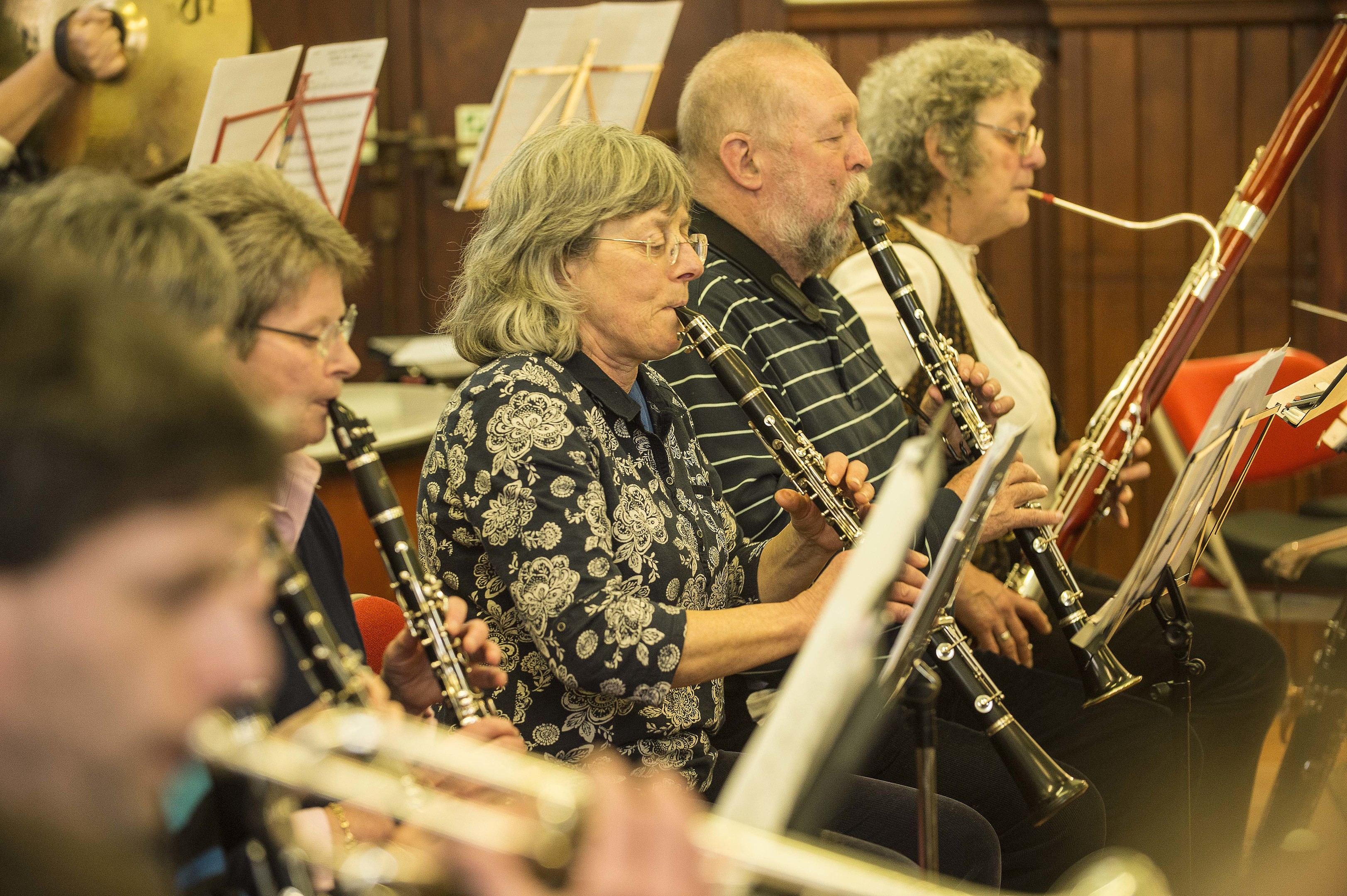 The inaugural 'Abirneithi Sinfonia' took place in the Nethy Bridge Community Centre