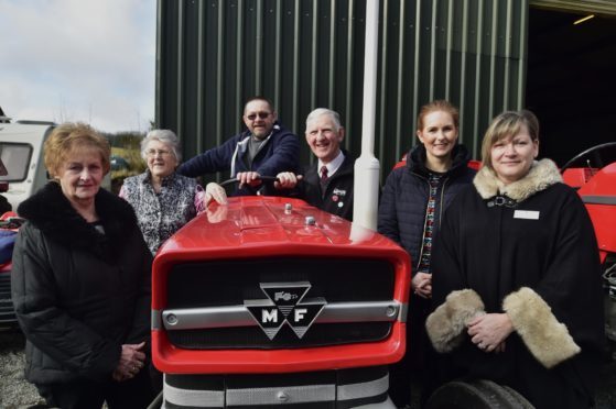 L-R, Jane Ironside, Robin Wisley, Olive Bruce, Bill Ironside, Kirsten Will and Angie Howarth.