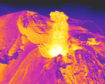 Undated handout issued by the University of Aberdeen of a thermal image of the Stromboli volcano in Italy. PRESS ASSOCIATION Photo. Issue date: Thursday March 29, 2018. Scientists have created what they say is the world's first 3D thermal image of an active volcano. The image of Stromboli in Italy was made using high-precision cameras mounted to an aerial drone. See PA story SCIENCE Volcanoes. Photo credit should read: University of Aberdeen /PA Wire

NOTE TO EDITORS: This handout photo may only be used in for editorial reporting purposes for the contemporaneous illustration of events, things or the people in the image or facts mentioned in the caption. Reuse of the picture may require further permission from the copyright holder.