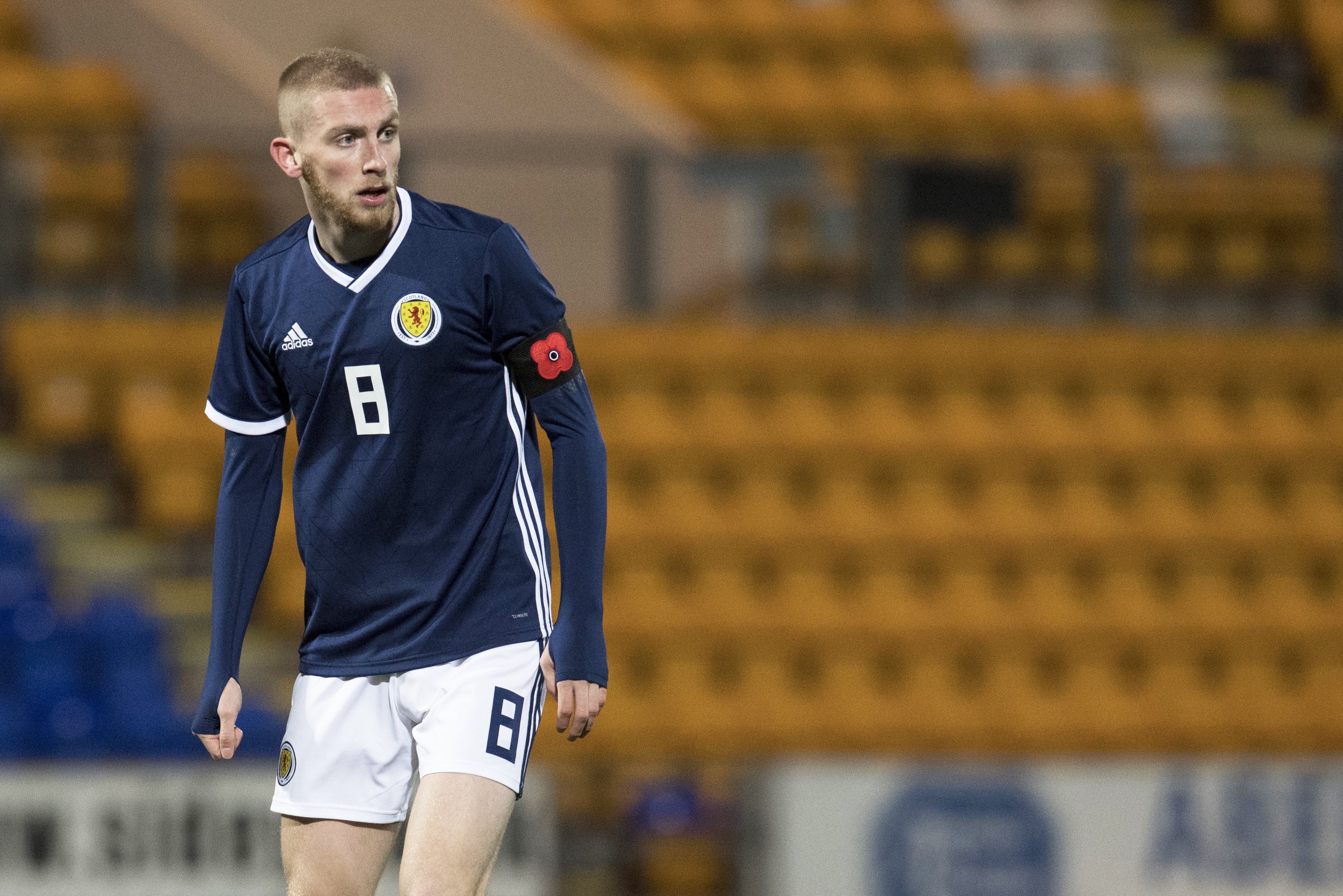 Oli McBurnie has been included in Scotland's senior squad for the first time.