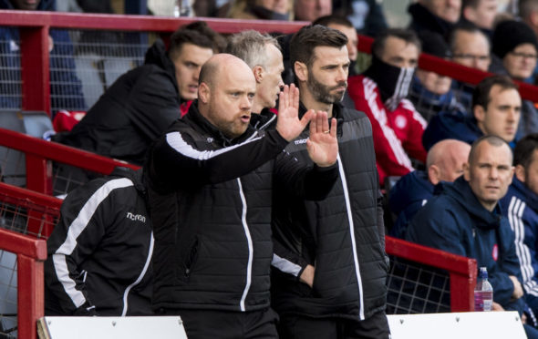 Ross County's co-manager Steven Ferguson