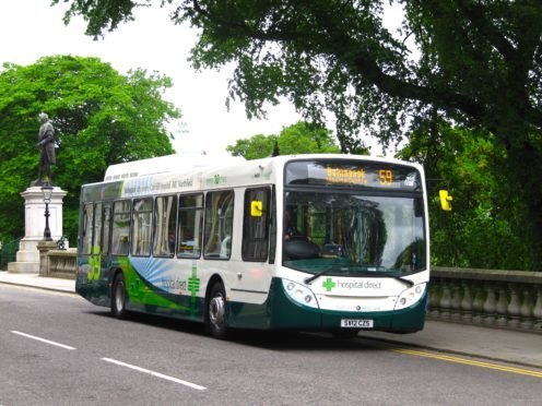 A stagecoach service 59 bus