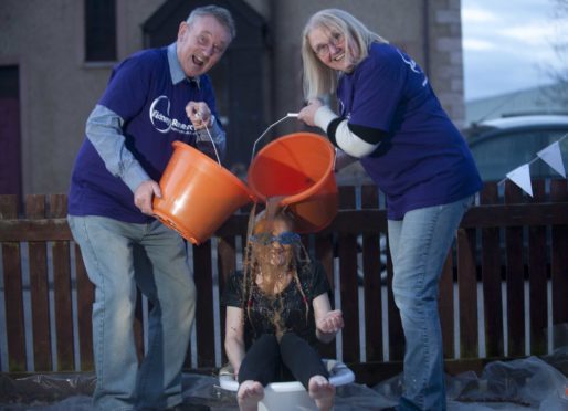 Stacy Grant has attempted to overcome her fear of gravy with dad Robert and mum Patsy.
