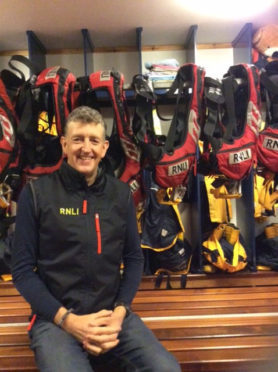Adam James joins RNLI Aith Lifeboat Station