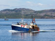 Fishing boat Nancy Glen sank in Loch Fyne, Argyll.