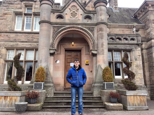 Fraser Gibb, former chef at Mansion House, near Elgin. 

Picture by Stephen Walsh 12/03/2018