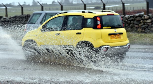 Flood alerts have been issued for the region by Sepa