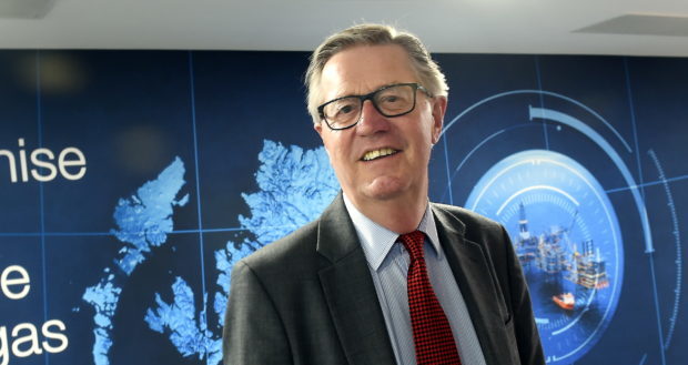 Sir Patrick Brown, retiring from the board of OGA , pictured at Oil and Gas Authority, Huntly Street, Aberdeen.