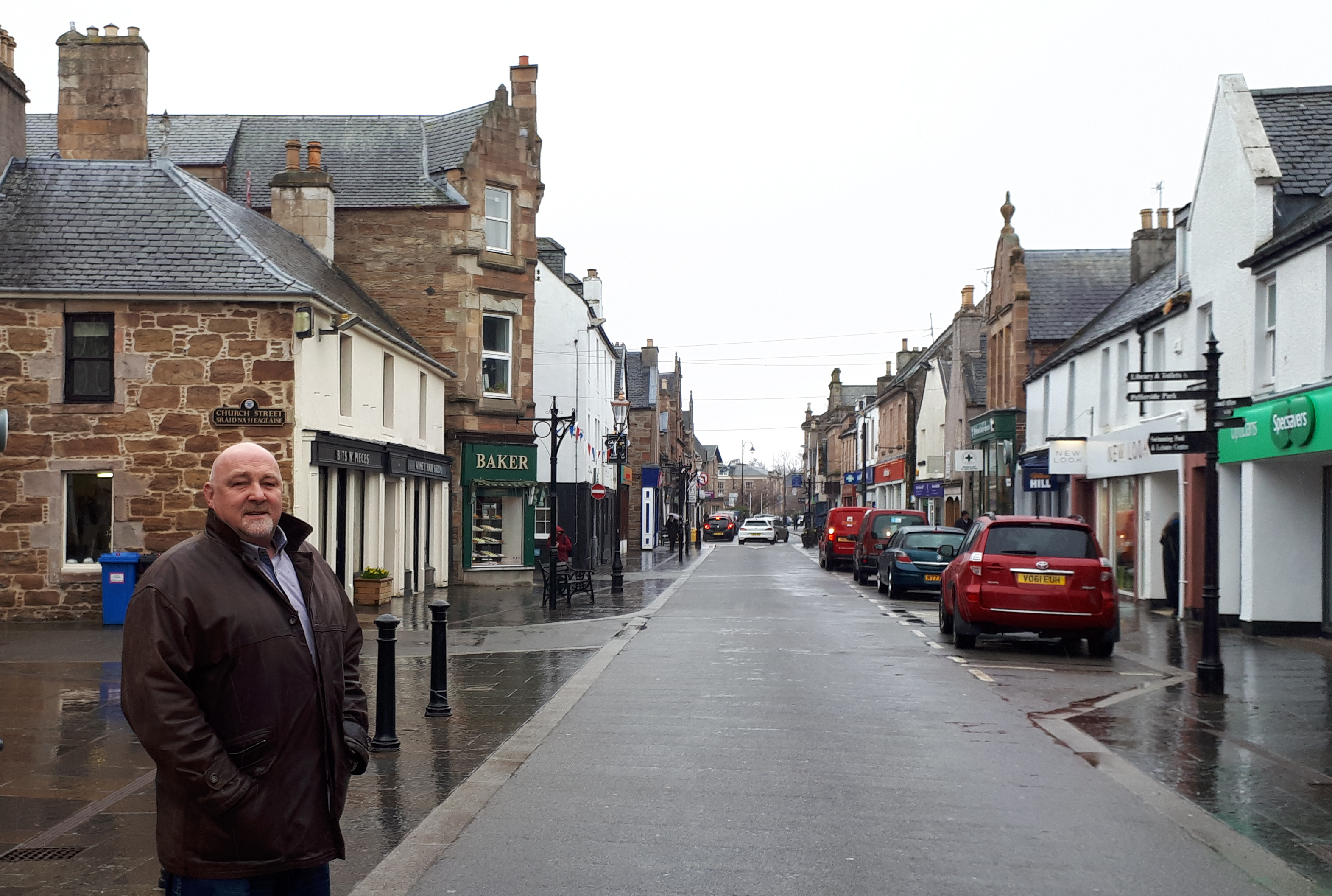 George Murray, project manager for the application process for Dingwall Bid.