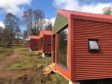 The bothies were designed and built by Northwoods Construction of Ullapool