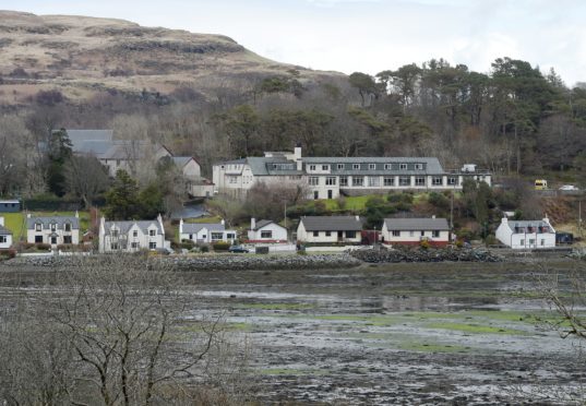 Portree Hospital, Portree. Picture by Sandy McCook.