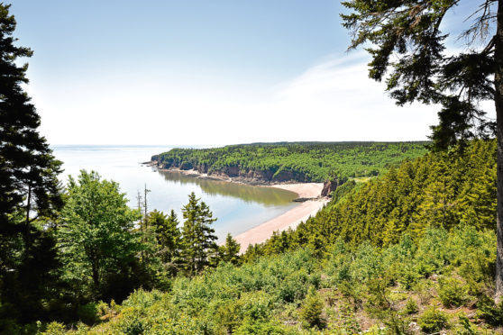 Fundy Trail Park in New Brunswick