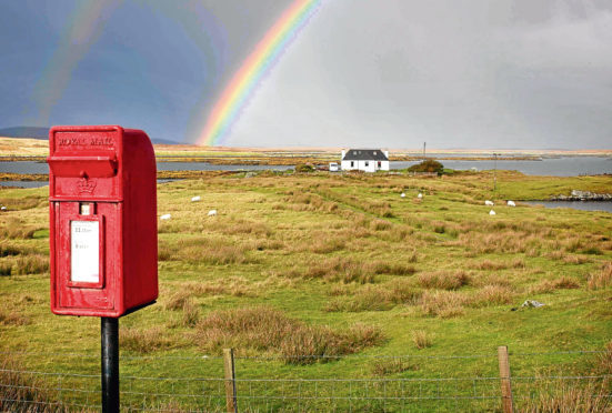 on the Island of North Uist in the Outer Hebrides