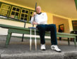 Bill Strachan is captain of the Aberdeen and Crathes croquet club at the Albury Sports centre