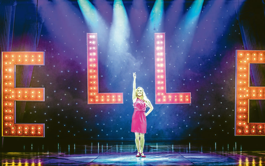 Lucie Jones, as Elle Woods, takes the applause