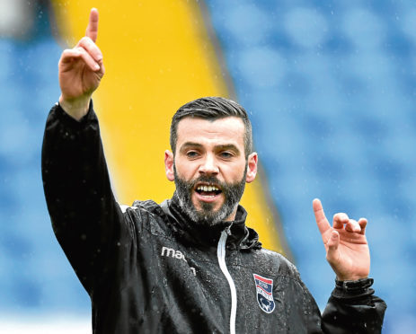 Ross County co-manager Stuart Kettlewell.