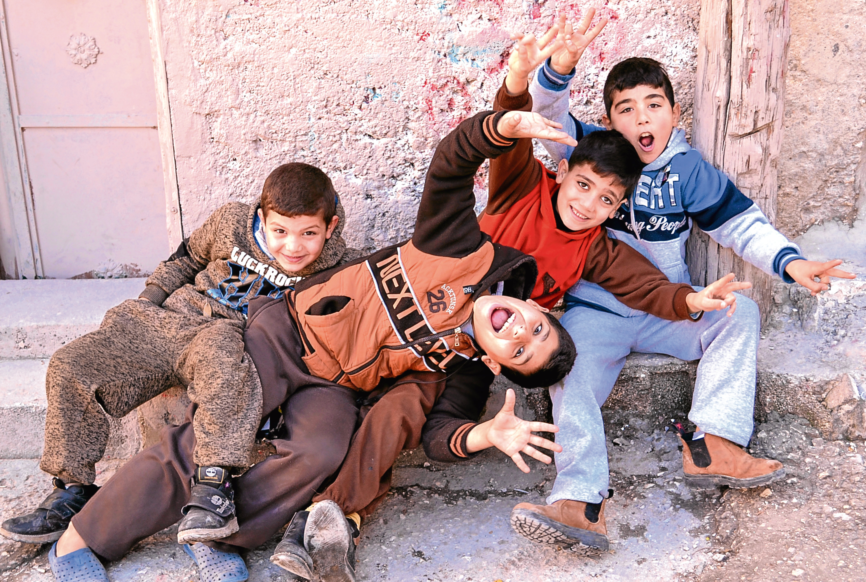 Children in Dheisheh camp