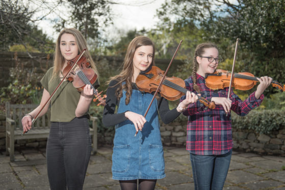 Picture: Rhiann Matthew (2nd Place) Rosie Winchester, (1st Place) and (3rd Place) Cassie Findlay from Class 6