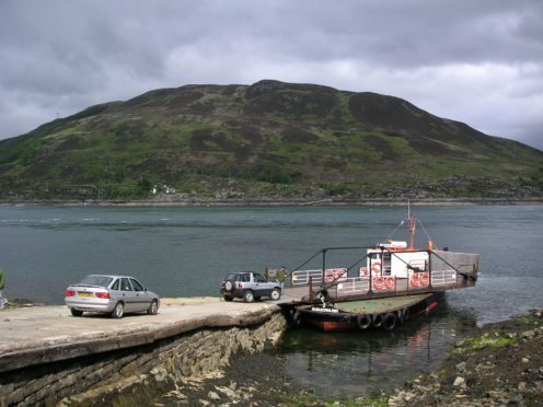 The MV Glenachulish