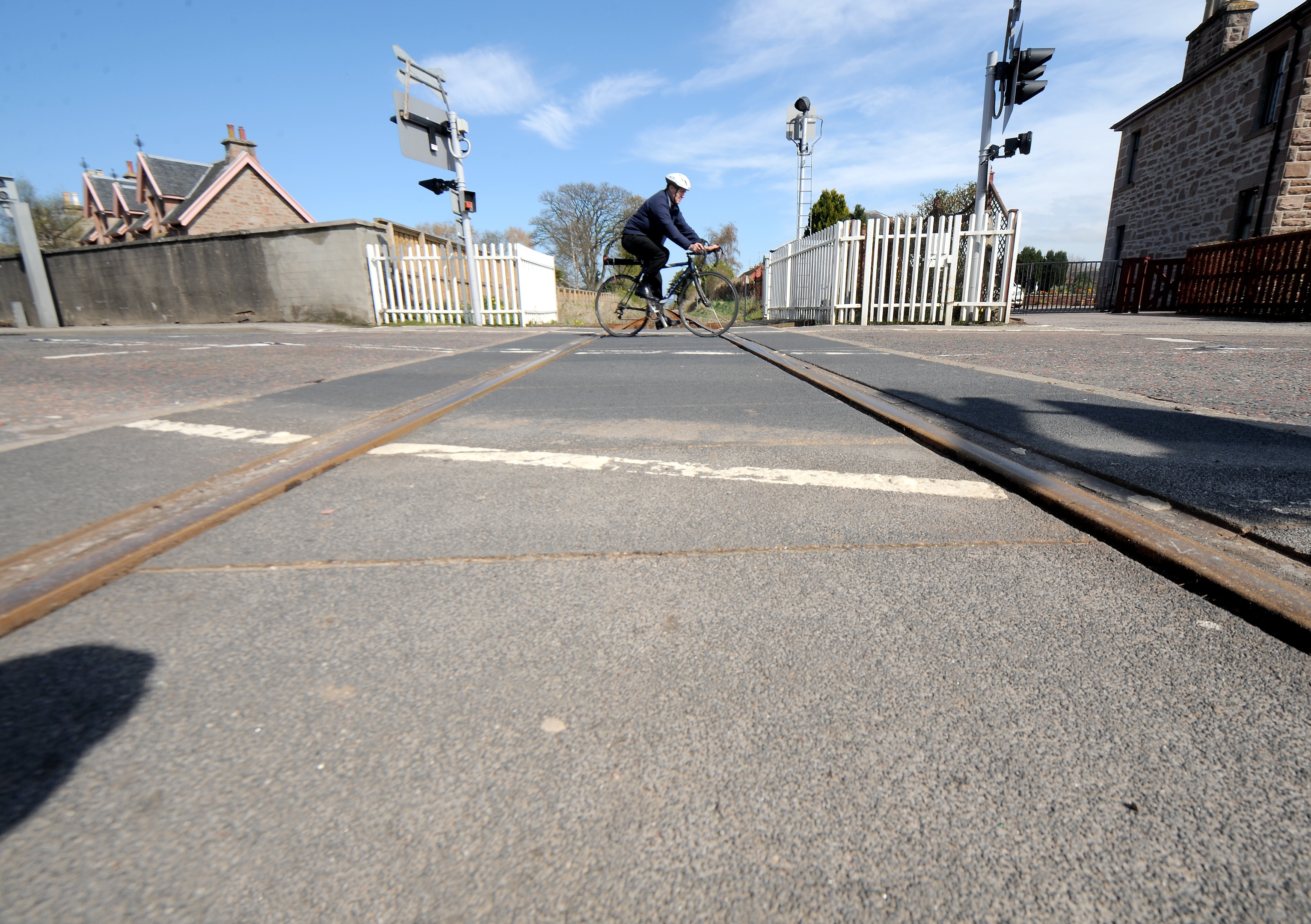 Level crossings in the Highlands.