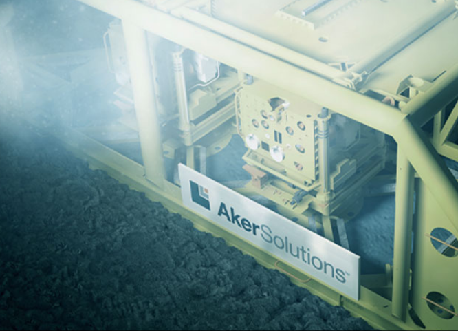 Aker subsea manifold. Photo by Aker Solutions