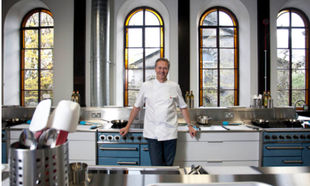 Nick Nairn in his Aberdeen Cook School