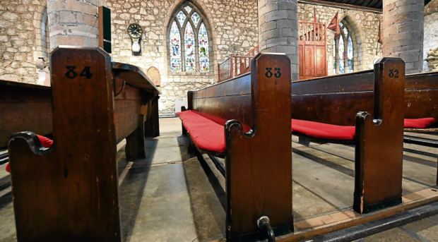 The pews at St Machar Cathedral date from 1867. Photograph by Kami Thomson
