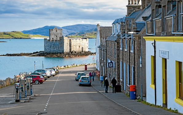Castlebay, where a mobile bank will become 
operational – despite the branch getting a reprieve