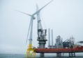 Aberdeen Offshore Wind Farm first turbine installation.