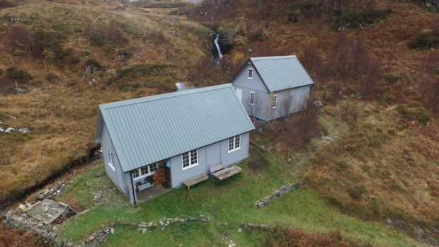 The unusual property is on the Knoydart Peninsula