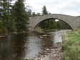 The Gairnshiel Bridge regularly suffers damage from being hit by vehicles.